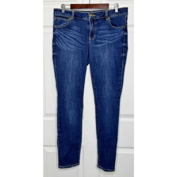 Women's Cabi # 3385 Dover Medium Wash Skinny Jeans Size 12 - Picture 2 of 6